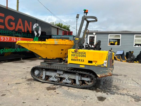 Wacker Nueson Dt25 swivel tracked crawler dumper.. 390303240