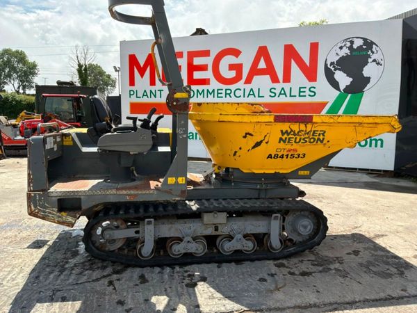 Wacker Nueson Dt25 swivel tracked crawler dumper.. 390303242