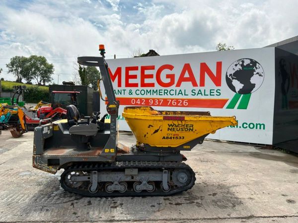 Wacker Nueson Dt25 swivel tracked crawler dumper.. 390303234