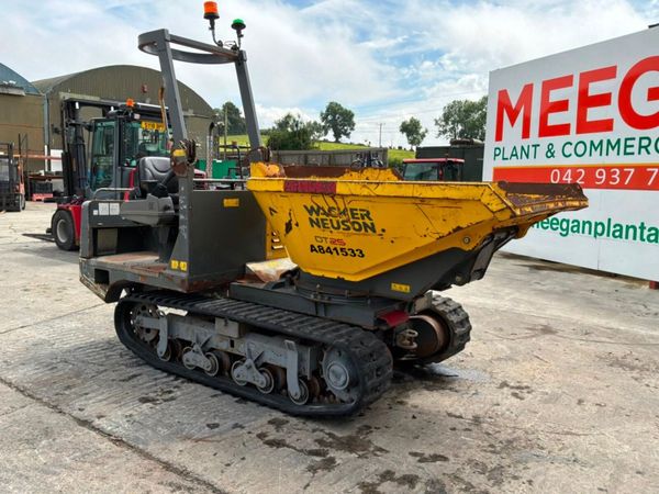 Wacker Nueson Dt25 swivel tracked crawler dumper.. 390303235