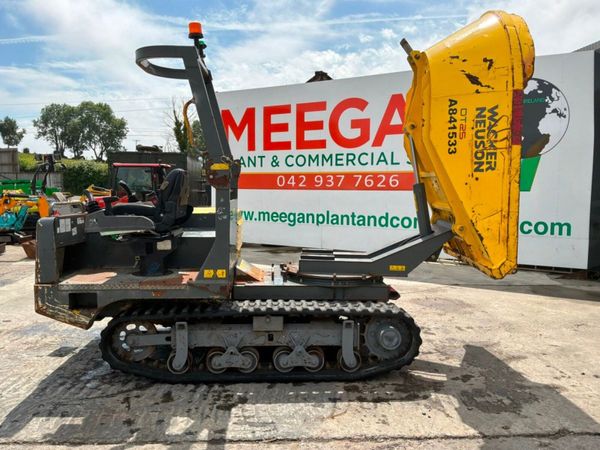 Wacker Nueson Dt25 swivel tracked crawler dumper.. 390303236