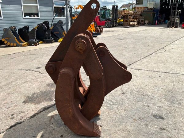 5 tyne manual grab / grapple.......80mm pins...... 390408099
