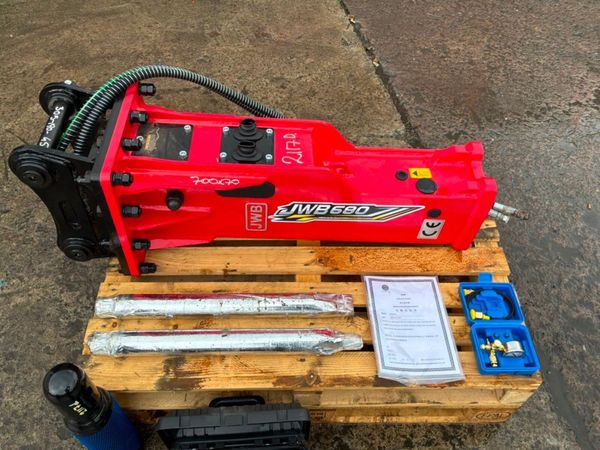 Unused JWB 680 hammer / breaker.....45mm pins..... 390521493