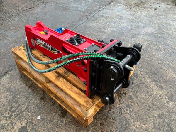 Unused JWB 680 hammer / breaker.....45mm pins..... 390521506