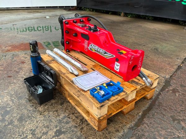 Unused JWB 680 hammer / breaker.....45mm pins..... 390521534