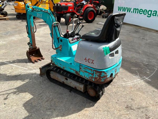 IHI is-4GX3  micro / mini digger ...929 hours..... 390606060