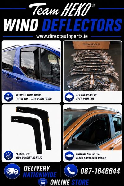wind deflectors | 473 Ads in Car Extras For Sale in Ireland | DoneDeal