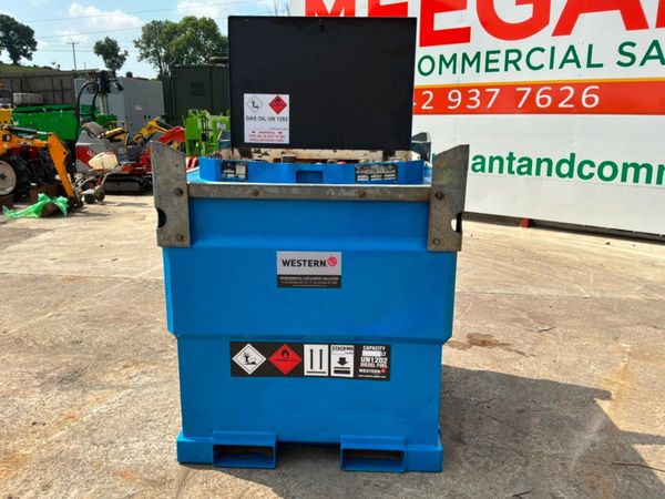 Western 950 litres bunded diesel storage bowser... 390864344
