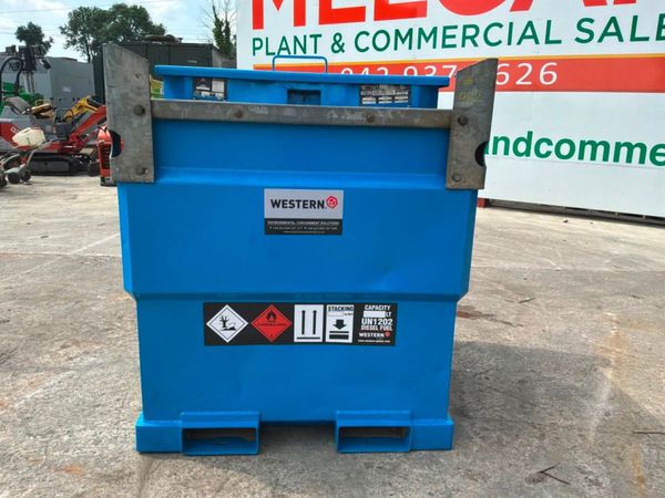 Western 950 litres bunded diesel storage bowser... 390864350