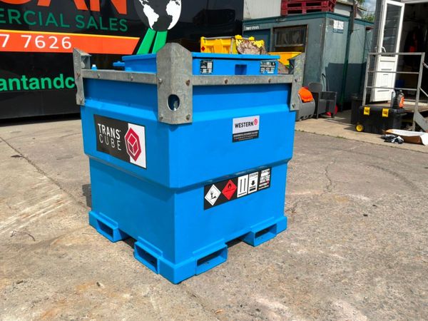 Western 950 litres  bunded fuel delivery cube951. 390864359