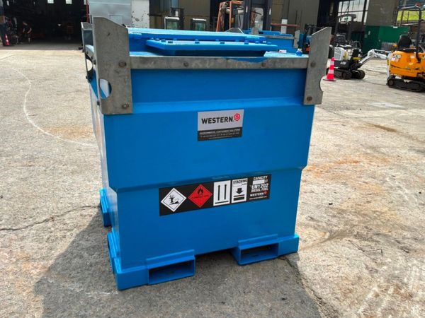 Western 950 litres  bunded fuel delivery cube951. 390864364