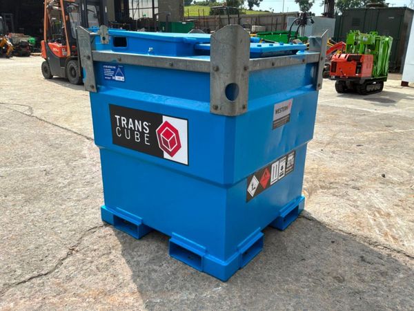 Western 950 litres  bunded fuel delivery cube951. 390864365