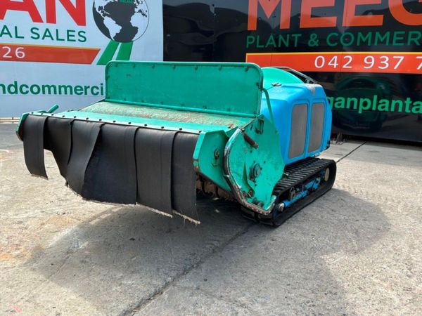 Mitsubishi Hm1560 tracked flail mower.......583. 391157545