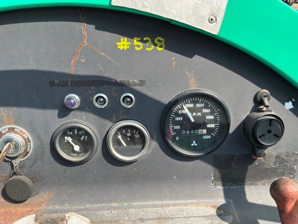 Mitsubishi Hm1560 tracked flail mower.......583. 391157605