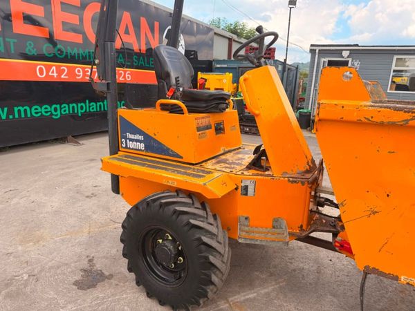 2018 THWAITES 3 TON DUMPER ...1,376 hours....822 391193928