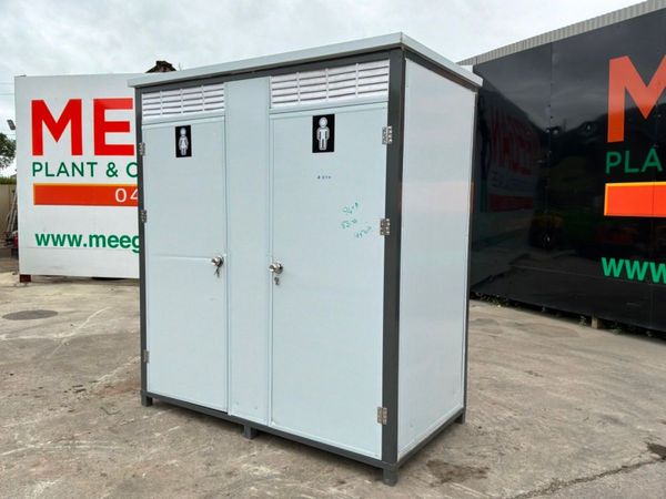 UNUSED DOUBLE TOILET CONTAINER CABIN....817m. 391209097