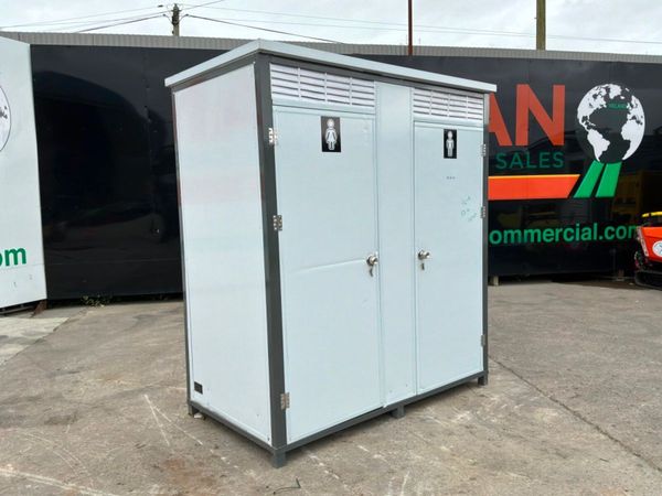 UNUSED DOUBLE TOILET CONTAINER CABIN....817m. 391209098