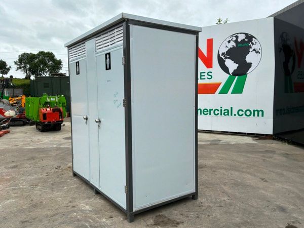 UNUSED DOUBLE TOILET CONTAINER CABIN....817m. 391209101