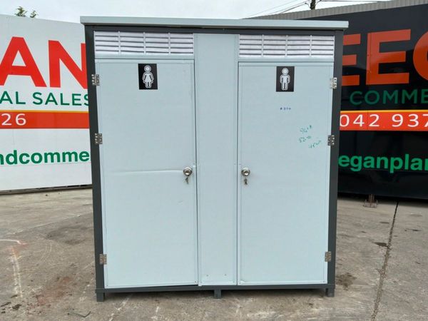 UNUSED DOUBLE TOILET CONTAINER CABIN....817m. 391209105