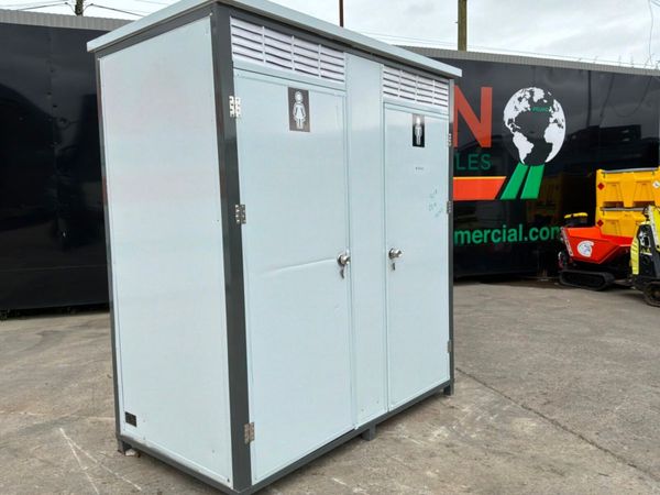 UNUSED DOUBLE TOILET CONTAINER CABIN....817m. 391209107