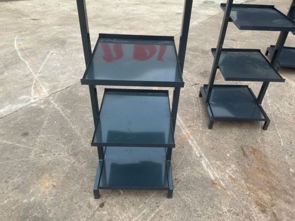 Unused parts shelving / shop display racking....76 391321129