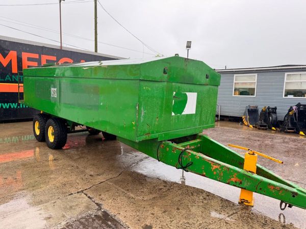 9000 litres Agri fuel bowser twin axle tank diesel 391413366