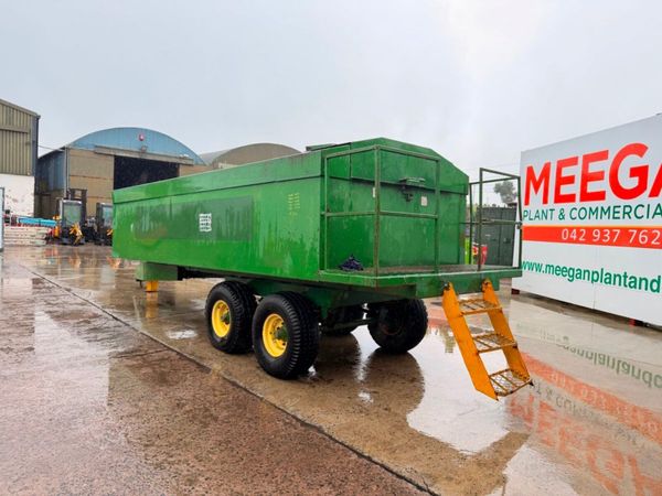 9000 litres Agri fuel bowser twin axle tank diesel 391413374