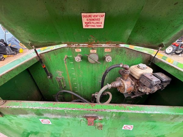 9000 litres Agri fuel bowser twin axle tank diesel 391413382