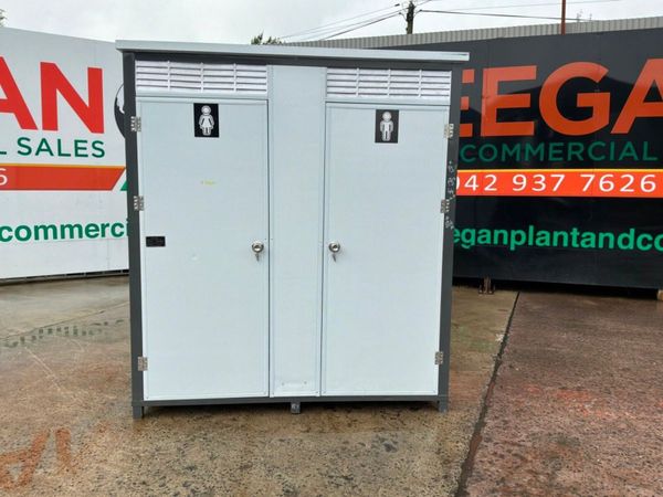 New / unused double toilet container cabins....... 391427802