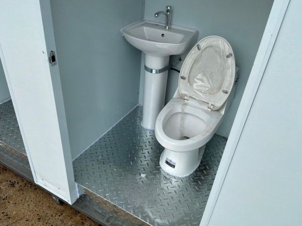 New / unused double toilet container cabins....... 391427803