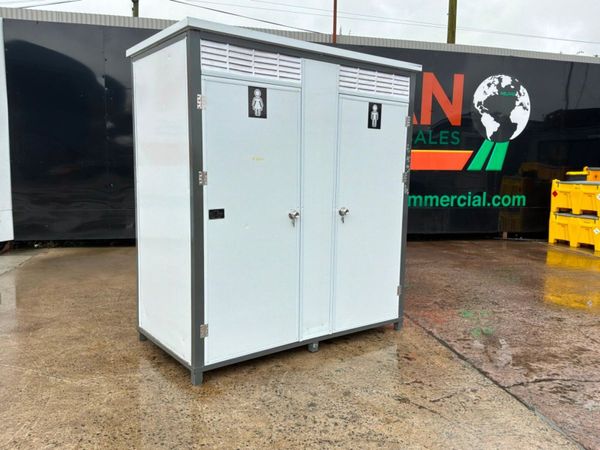 New / unused double toilet container cabins....... 391427804