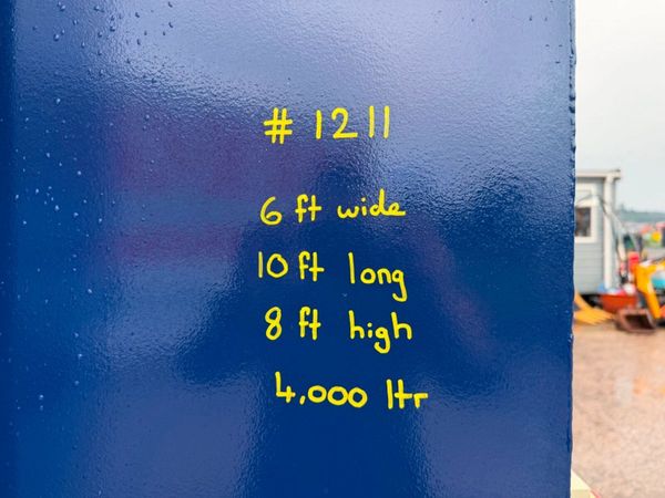 4000 litre fuel bowser diesel bunded storage tank 391431160