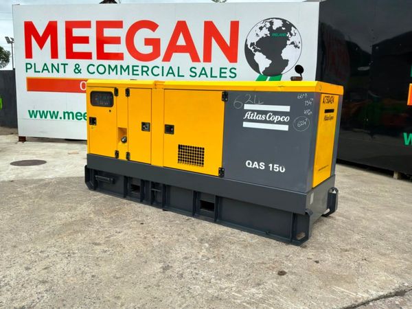 2016 Atlas Copco qas150 genset generator...150kva. 391543821