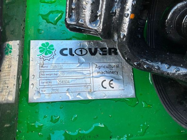 New / unused Clover FMN150 finishing mower........ 391509158