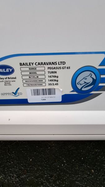 Bailey Pegasus 6 berth caravan 391539349