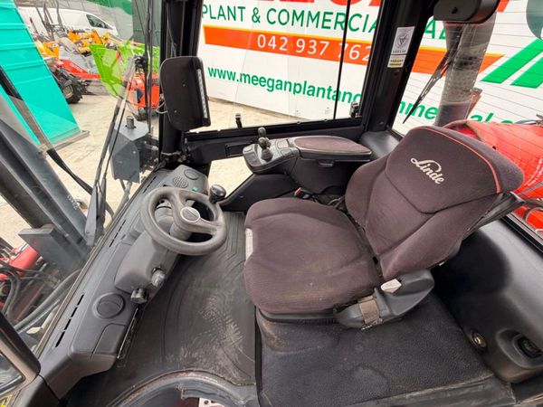 2015 LINDE 5 TON forklift .....full cab , fork pos 391688440