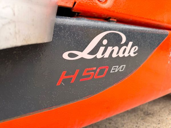 2015 LINDE 5 TON forklift .....full cab , fork pos 391688422