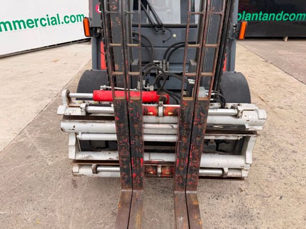 2015 LINDE 5 TON forklift .....full cab , fork pos 391688430