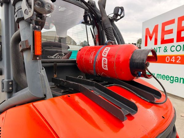 2015 LINDE 5 TON forklift .....full cab , fork pos 391688435