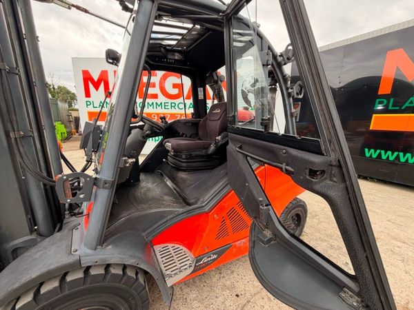 2015 LINDE 5 TON forklift .....full cab , fork pos 391688437