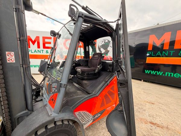 2015 LINDE 5 TON forklift .....full cab , fork pos 391688438