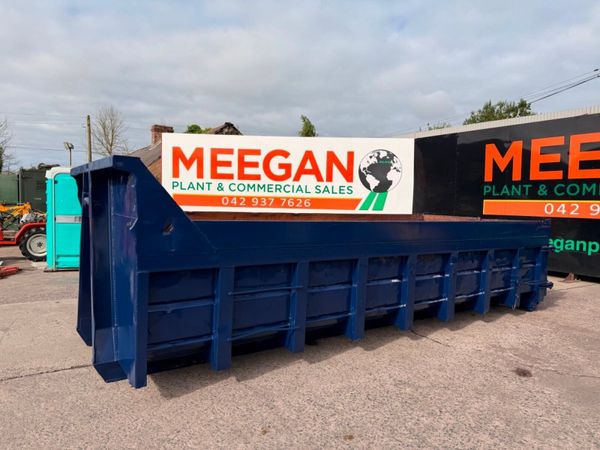 25 yard hook loader skip waste bin rubble ....4128 391602203