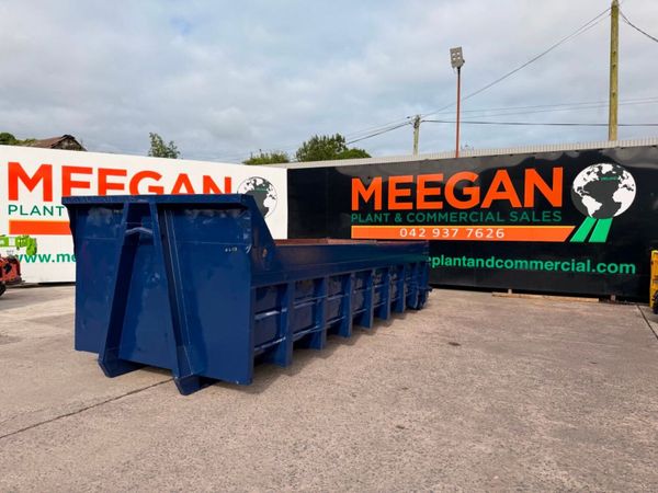 25 yard hook loader skip waste bin rubble ....4128 391602204