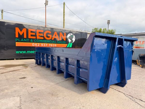 25 yard hook loader skip waste bin rubble ....4128 391602209