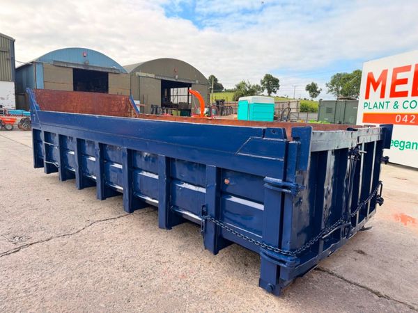 25 yard hook loader skip waste bin rubble ....4128 391602217