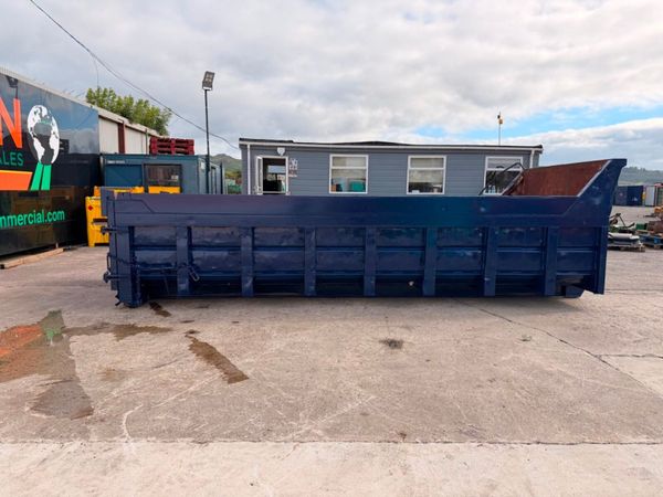 25 yard hook loader skip waste bin rubble ....4128 391602226