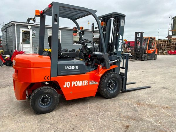 New / unused JQ Power 2.5 ton forklift..container 391701252