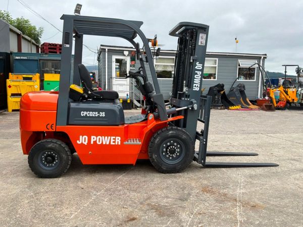 New / unused JQ Power 2.5 ton forklift..container 391701253