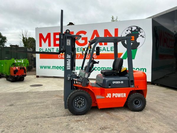 New / unused JQ Power 2.5 ton forklift..container 391701259