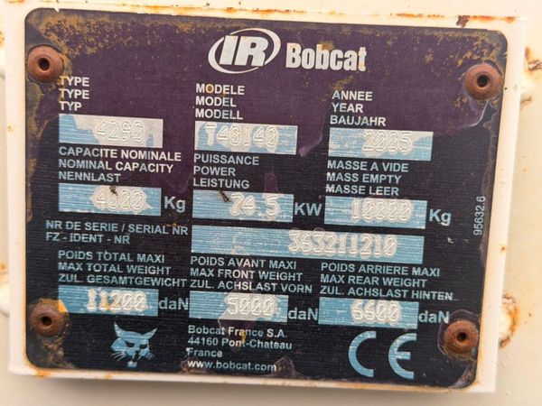 Bobcat  Telehandler Teleporter  14m Reach  4 Ton C 391701270